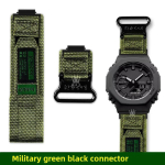 GA2100 Loop Design l&otilde;uendirihm Casio G-SHOCK 5611 GA-2100 GA-2110 GA-B2100 meeste v&auml;lispordiks Nailonist k&auml;ekellarihma tarvik For GA2100 GA-B2100 gray