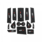 13 tk Auto ukse soonematt libisemisvastane tolmukindel ukseava matt Tarvikud Peugeot 3008 5008 GT Hybrid 2017-2025 2025 2025 jaoks valge