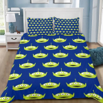Tekikate Padjap&uuml;&uuml;r Voodipesu Komplekt Multikas V&auml;lismaalane Buzz T&auml;iskasvanud Poiss T&uuml;druk Magamistoa Kaunistus Laste Kingitus &Uuml;he Kahekohaline Suur Suurus (135x200cm)