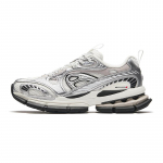 Anta Champion G01 Slip Resistant, Abrasion Resistant, Breathable Low top Casual Shoes Women's White Silver 122518807A-1 36