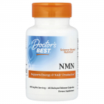 Doctor's Best, NMN, 400 mg, 60 aeglaselt vabastavat kapslit (200 mg kapsli kohta)