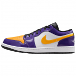 Jordan Air Jordan 1 Low top Vintage Basketball Shoes Unisex Purple IQ9389-547 46