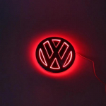 VW GTI GOLF 2026 Kuum VW VOLKSWAGENILE 11cm 5D LED Volkswageni VW logo lambi jaoks esiv&otilde;re logo+pagasiruumi logo sobib CC/ Golfi/