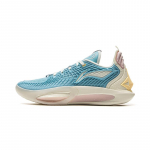Li Ning JB3 Katvus Tagasil&ouml;&ouml;k &Uuml;mberkukkumisevastased Superkerged Madalad Korvpallijalatsid Meeste Laine Sinine Elevandiluu ABAU107-18 47.5
