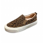Leopardimustriga slip-on naiste l&otilde;uendkingad Suvised vabaaja k&otilde;rge platvormiga naiste jalatsid 2026 Uus mood Vulkaniseeritud kingad M&uuml;&uuml;k 36 leopard