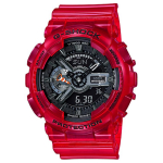 CASIO Meeste Must Kell GA-110CR-4A GA-110CR-4A Black Dial