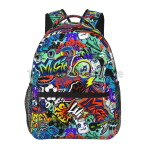 Ameerika koomiksikogu Pop Art Prindiga Reisi seljakott Unisex Suure mahutavusega S&uuml;learvuti seljakotid Koolikott teismelistele