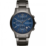 Emporio Armani Renato Sinine Antratsiithall Meeste Kvarts Kronograaf AR11215 sinine