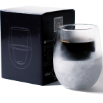 Espresso Tokyo J&auml;&auml;kiire Klaas J&auml;&auml; Kiirek&uuml;lmutav Klaas Jahutava Kaheseinaga 300ml - Klaas, Geel, Sein, Isoleeritud, valge