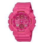Casio G-SHOCK Meeste Vaik 200M Veekindel Digitaalne P&otilde;rutuskindel Kvartsikell GMA-S145PK-4A punane