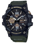 Casio G-SHOCK Meeste Roostevabast Terasest 200M Veekindel Analoog P&otilde;rutuskindel Kvartsikell GWG-100-1A3 must