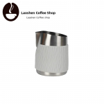 WPM roostevabast terasest latte art silinder kaldus suuga piimavaht kohv &uuml;mmarguse suuga piimavahustaja 450ml roheline