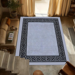 Kreeka Retro Vaip Mat Matt Kodu Kaunistus Elutuba Magamistuba P&otilde;randa Kaunistus Kreeka V&otilde;ti Stiilis Libisemiskindlad Vaibad Magamistoa Kaunistus 80x120cm