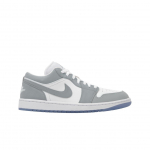 Air Jordan 1 Madal valge hunt hallid naiste tennised alumiiniumist DC0774-105 36.5