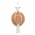 Nordic Style Boho puuvillane rippuvad m&uuml;tsid hoidik Organiseerija N&auml;idik M&uuml;ts Sall Korraldaja Rack Makraam Tapeet M&uuml;tsi riidepuu Seinahoidik