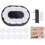 P&ouml;&ouml;rlev sushi masin P&ouml;&ouml;rlev magustoidulaud Automaatne p&ouml;&ouml;rlev laua kuvarialus Kiikuv alus P&ouml;&ouml;rdlaua alus sushi magustoidu komplektile black