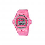 Casio CASIOBABY-G seeria 200 meetrit veekindel kvartsliikumine vaikrihm Jaapani ja Korea kell naiste kell roosa sihverplaat BG-169R-4E roosa