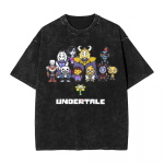 Frisk K&otilde;igest Hoolimata Oled Sa Ikka Sina Manga T-s&auml;rk Undertale Pesitud T-s&auml;rgid L&uuml;hikeste Varrukatega T-s&auml;rgid Topid Mehed Naised Puuvillased R&otilde;ivad S black