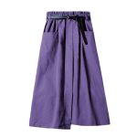 Naiste vabaaja seelikud Kevadised ja s&uuml;gisesed tugevad k&otilde;rge v&ouml;&ouml;kohaga ebaregulaarsed taskud Midi seelikud Moodsad Lihtne Elegantne Cargo Style Line Seelik one size