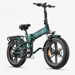 ENGINE PRO 2.0 250W linnas&otilde;idu elektrijalgratas, 52V16Ah, 20 tolli, maksimaalne s&otilde;iduulatus abirežiimis kuni 110 km, maksimaalne kandev&otilde;ime 120 kg. roheline