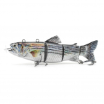 Elektrilised wobbler-landid 42g kalastamiseks 4-osaline swimbait Laetav land Crankbait Vilkuva LED-valgusega Robootiline kalastusland