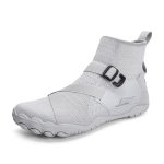 Unisex ujumisjalatsid K&otilde;rge &uuml;laosaga Barefoot Beach Aqua Shoes Outdoor Sport Matkamine Wading tossud Fitness sukeldumine Surfi sandaalid 43 white