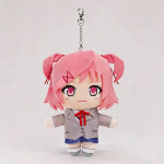 Anime Natsuki pehme m&auml;nguasi Doki Doki Literature Clubi f&auml;nnitoode Pehme t&auml;idisega nukk V&otilde;tmehoidja Joonisfilmist ripats F&auml;nnidele S&uuml;nnip&auml;evakingitus