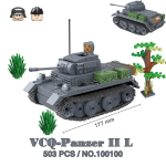S&otilde;jav&auml;etankid Stuart SdKfz251 PanzerVI Sherman USA armee Quan Guan s&otilde;durikujuke ehitusklossist tellisklotsi mudel, DIY kokkupanek Milita black