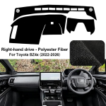 Kohandatud armatuurlaua kattepadi Toyota bZ4X 2022-2026 jaoks UV-vastane p&auml;ikesekaitse libisemiskindel armatuurimatt siseviimistlus Cover Pad RHD valge