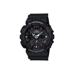 G-Shock Black Warrior Moodne V&auml;rviplokk Veekindel Kolme Silmaga Disain Kvartsliikumine Vaikrihm Meeste Kellad GA-120-1A Regular Watch Box,Black Strap black