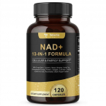 NAD+ toidulisand 500 mg nikotiinamiidribosiidi, resveratrooli ja kvertsetiiniga - vananemisvastane ja rakulise energia allikas meestele ja naistele 1pack