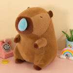 50cm Multikas Nohu Kapibaara Palusm&auml;nguasi Kawaii Simulatsiooniloom Armas Palus Pehme T&auml;idisnukk Viskapadi Suur Suurus S&uuml;nnip&auml;evakingitus 25cm