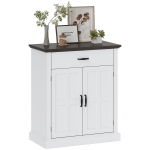 Talumaja puhvet 3 cm paksuse pealsega 2 lautustega - Valge 75.2 x 40 x 91.5 cm