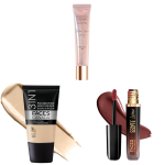 FACES CANADA Celeb Glow Kombo | Strobe kreem - roosakuldne, 18ml + Hydra matt jumestuskreem - Absoluutne elevandiluu, 18ml + Mugav matt Wow - Kakaopuru, 3 black