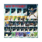 38 tk/komplekt NFC Amiibo kaarti m&auml;ngudele Legend Of Zelda Breath Of The Wild ja Tears Of The Kingdom, Linki kaardikomplekt