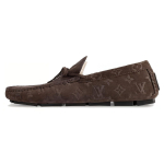 LOUIS VUITTON Suede Loafers Meeste Pruun 1ACF93 43.5 pruun