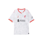 Nike Liverpool Dri FIT Jalgpallis&auml;rk Meeste Valge/Pure Platinum/Must/Global Red FQ2030-101 L punane