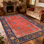 Boheemlaslik elutoa vaip Ebemevaba Retro Etniline Dekoratsioon Suured Vaibad P&auml;rsia Magamistuba Magamistoa Voodi K&otilde;rval Jalamatt 160cm x 230cm