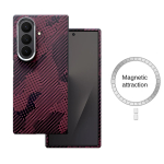 Kevlarist &uuml;mbris Samsung Galaxy Z Fold 8 Ultra Wide Fold 7 6 W26 jaoks Ehtne Aramid S&uuml;sinikkiust &Uuml;li&otilde;huke Magnetiline Kaitse&uuml;mbris Galaxy Z Fold6