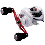 Baitcasting p&uuml;&uuml;girullid 17+1BB vasak-/parempoolne eesmine Drag-spinningurull Casting-p&uuml;&uuml;girull Left Hand valge