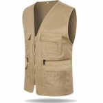 Mehed Multi Pocket Reisimine Kalandusfotograafia Vest Safari Cargo Outdoor Vest XL must