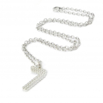 Les Tr&eacute;sors De Lily [E4933] &ndash; Lucky 'Number 7' kaelakee &ndash; spetsiaalne k&auml;sipall h&otilde;be