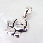 Les Tr&eacute;sors De Lily [F6320] - Pendentif Argent 'P'tit Chien' h&otilde;be