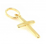 Les Tr&eacute;sors De Lily [F9333] - Pendentif Plaqu&eacute; Or 'Croix ' kuld