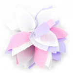 Les Tr&eacute;sors De Lily [H3058] - Broche Cr&eacute;ateur 'Rose F&eacute;&eacute;rique' rose mauve Heleroosa