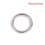 100 h&otilde;bedase metallist rinnahoidja &otilde;lav&ouml;&ouml; reguleerija liuguri / konksu / O-r&otilde;ngaga aluspesu &otilde;mblustehnoloogia Round6mm