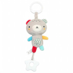 0&ndash;1-aastased beebi- v&otilde;i loomahambad Rattle Beebivanker v&otilde;revoodi ripats bear