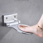 Alumiiniumisulamist seinale paigaldatav du&scaron;i tugijalg Vannitoa tugijalg h&otilde;be