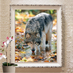 DIY 5D Teemantmaaling Teemanttikandid Ristpistes Mosaiik Kingitus Seinakunst Dekoratsioonid Full Round 20X30CM