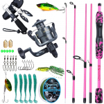 Sougayilangi t&auml;ielik p&uuml;&uuml;gikomplekt, p&uuml;&uuml;gis&ouml;&ouml;da tarvikud ja 6BB keerdrullid koos 6BB p&ouml;&ouml;rleva &otilde;ngedega 4000 roosa